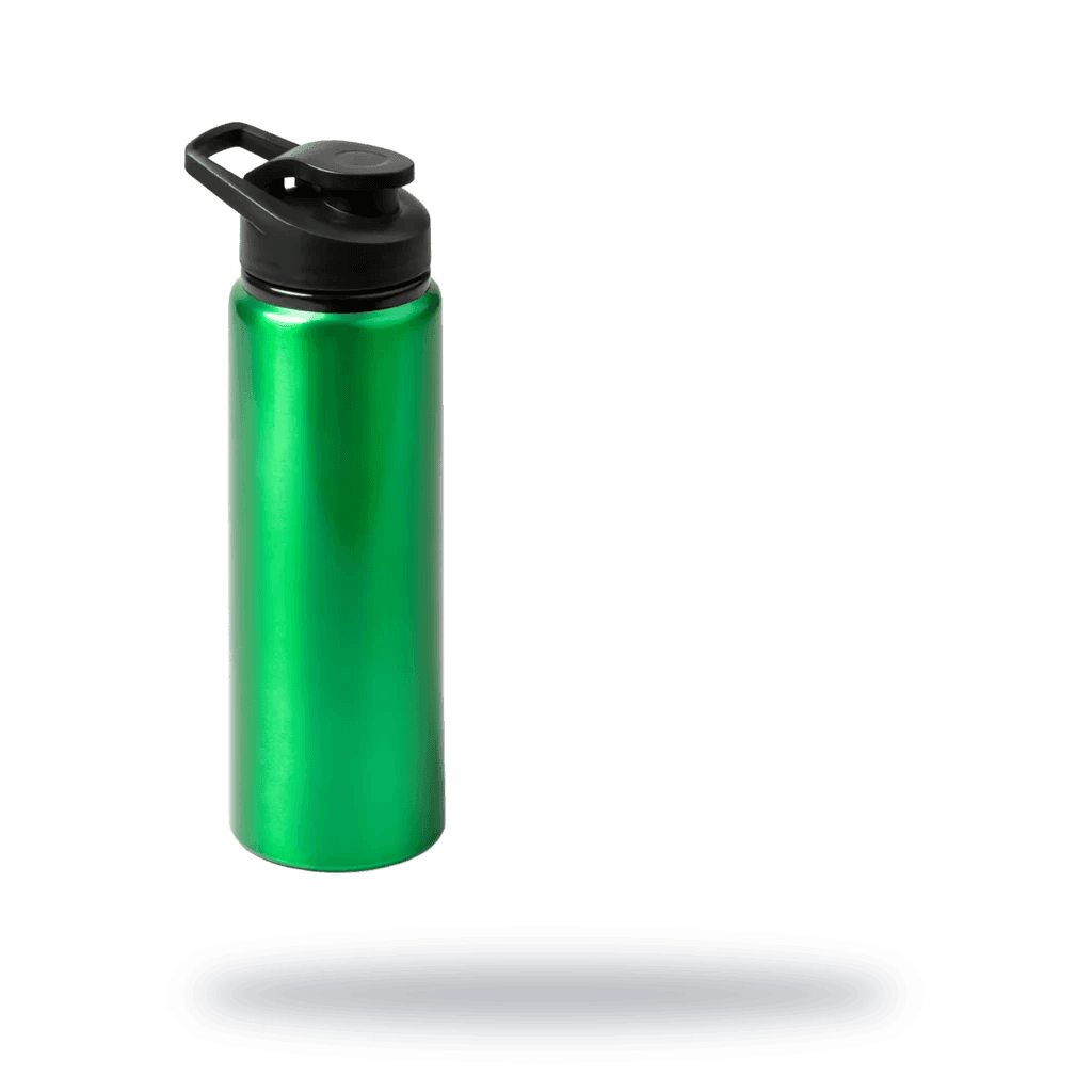 Botella de aluminio reciclado personalizable