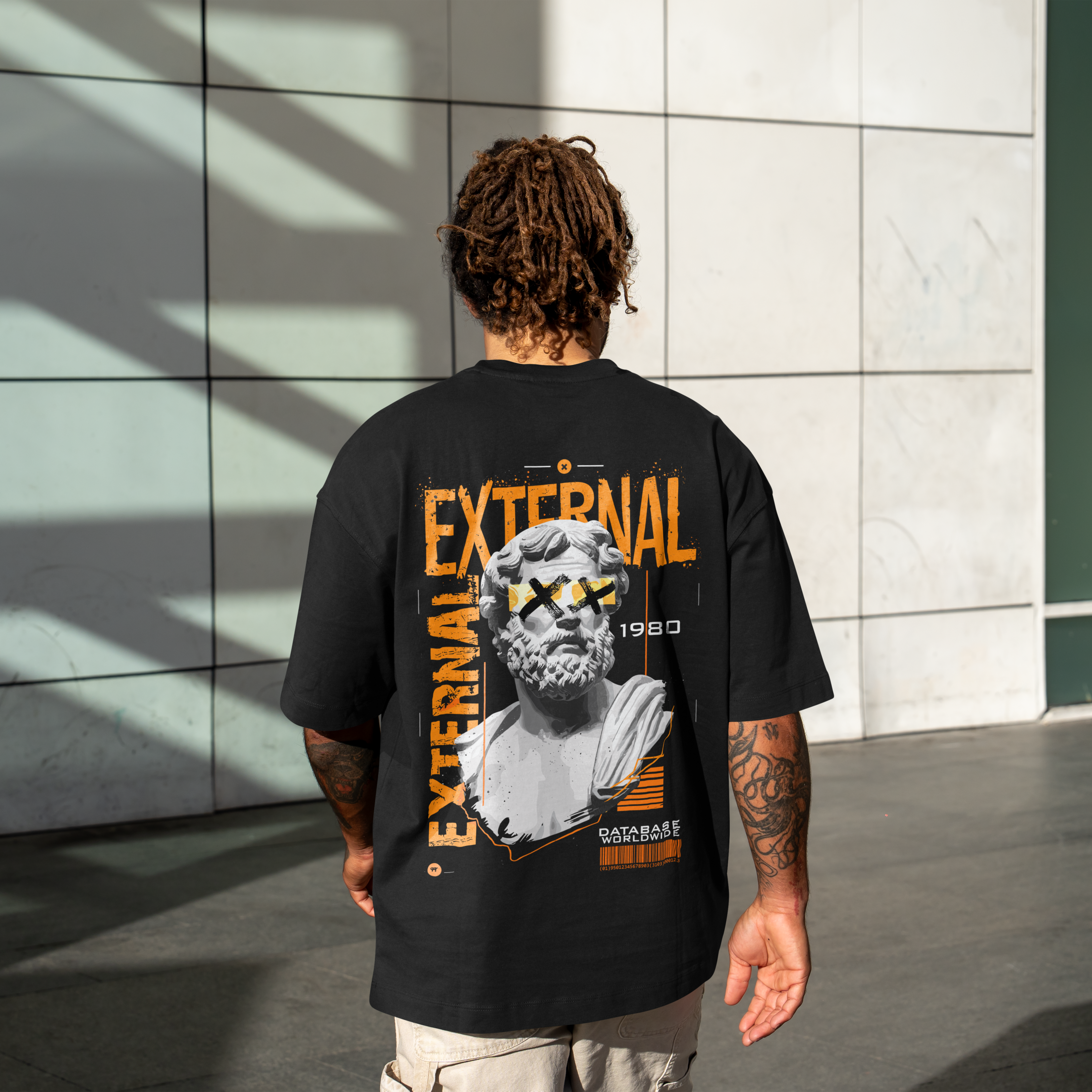 Busto clásico con vibe urbano