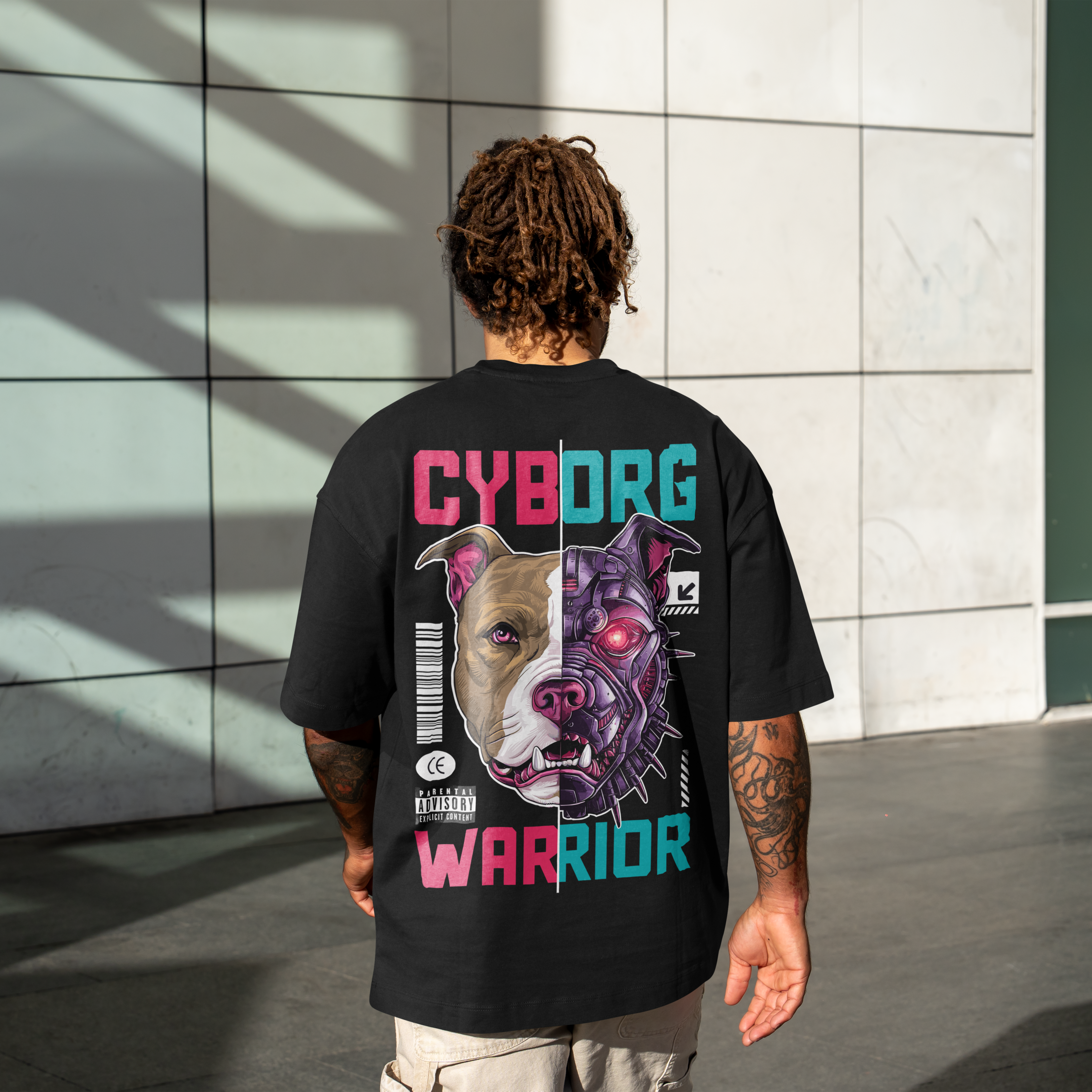 Cyborg Warrior Dog