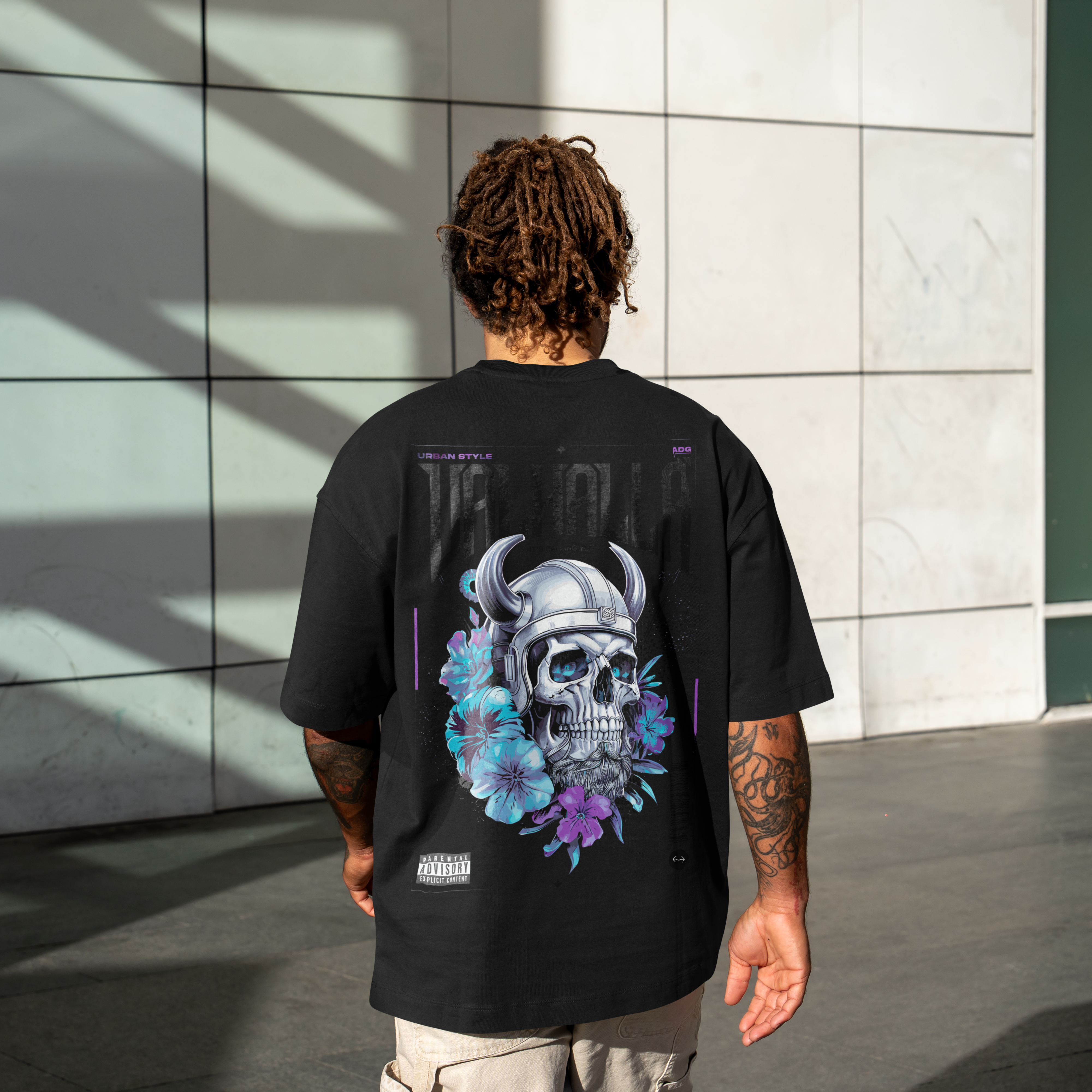 Calavera Vikinga Urbana