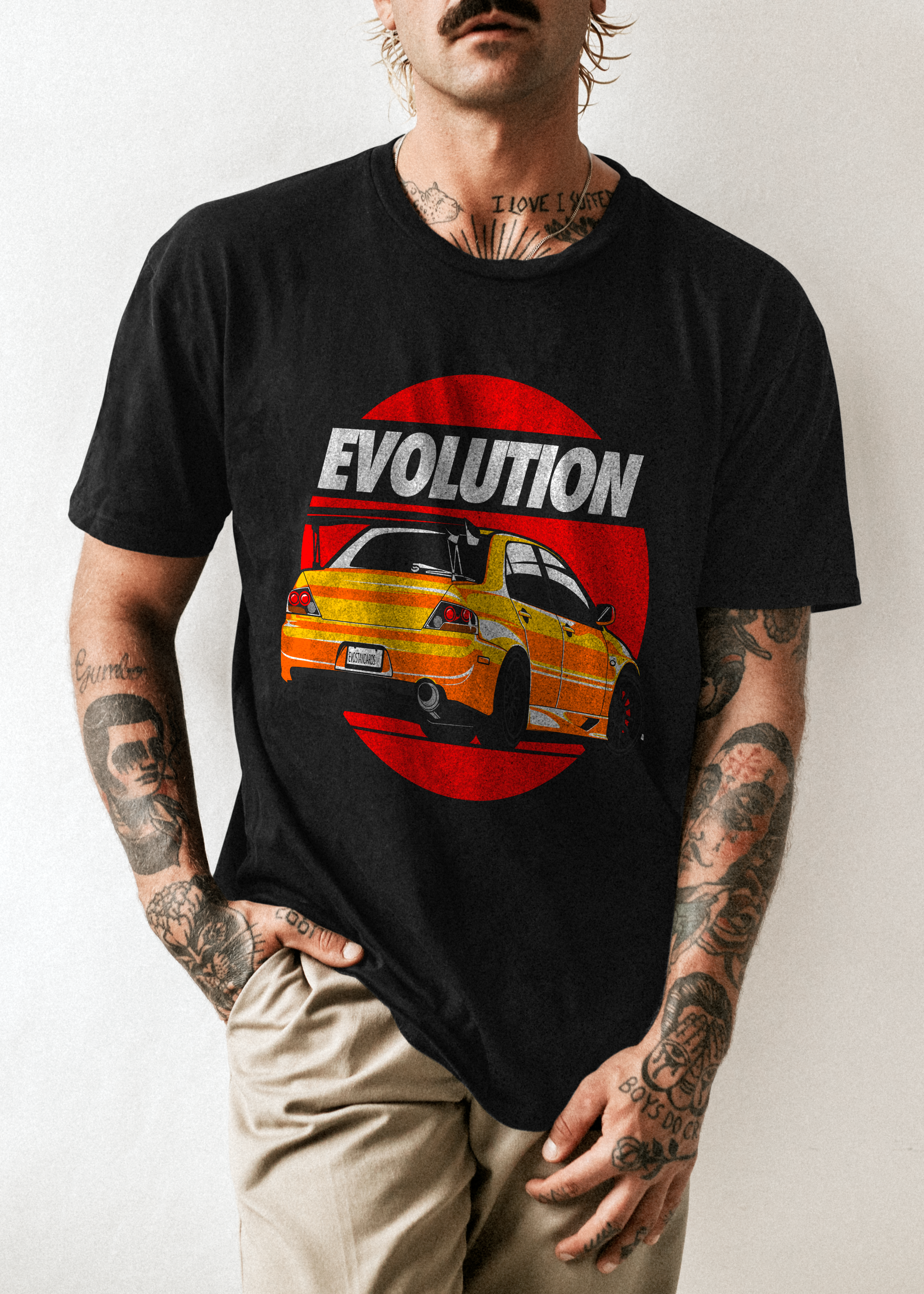 Camiseta Evolución Automotriz