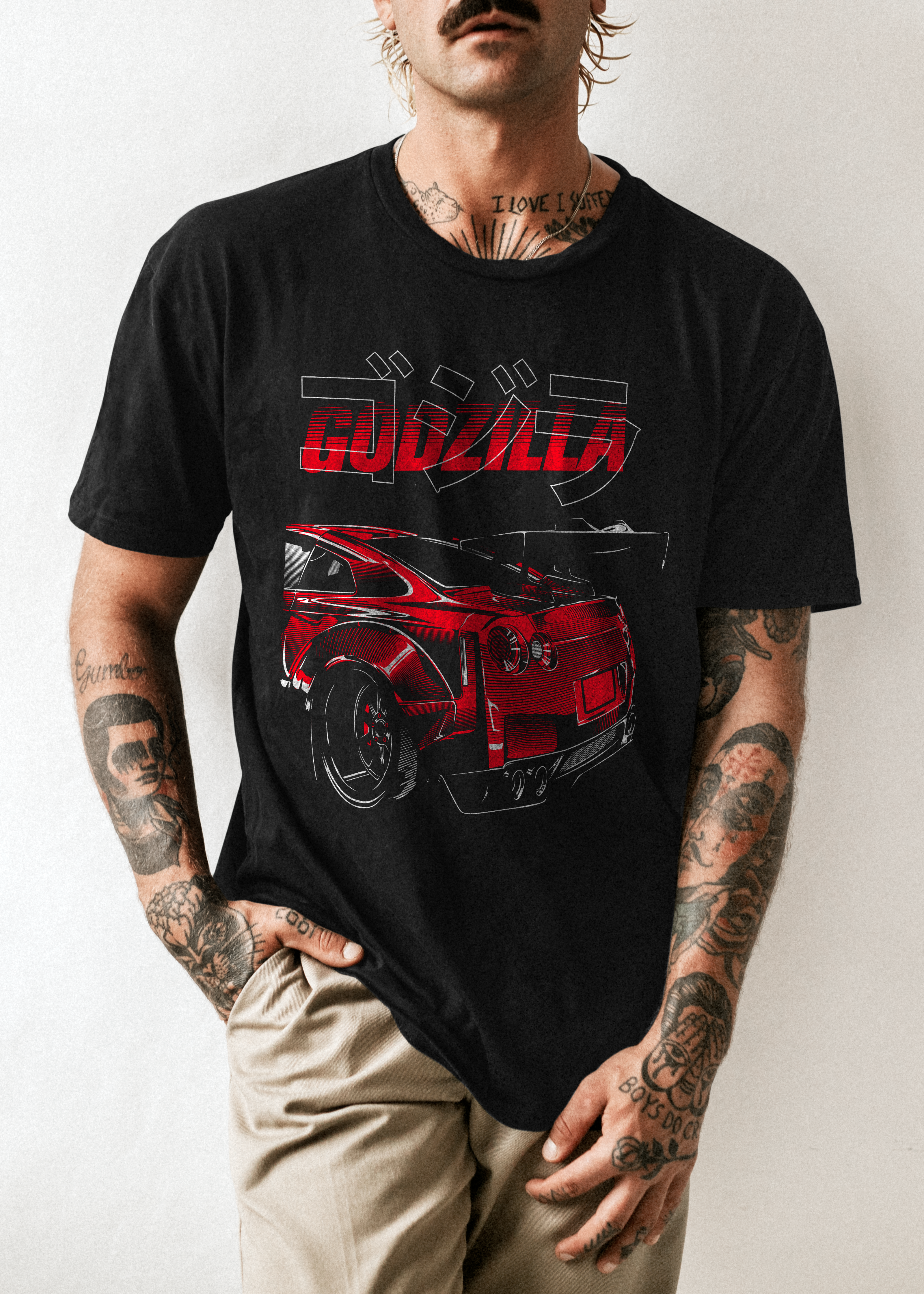 Camiseta Godzilla Racing