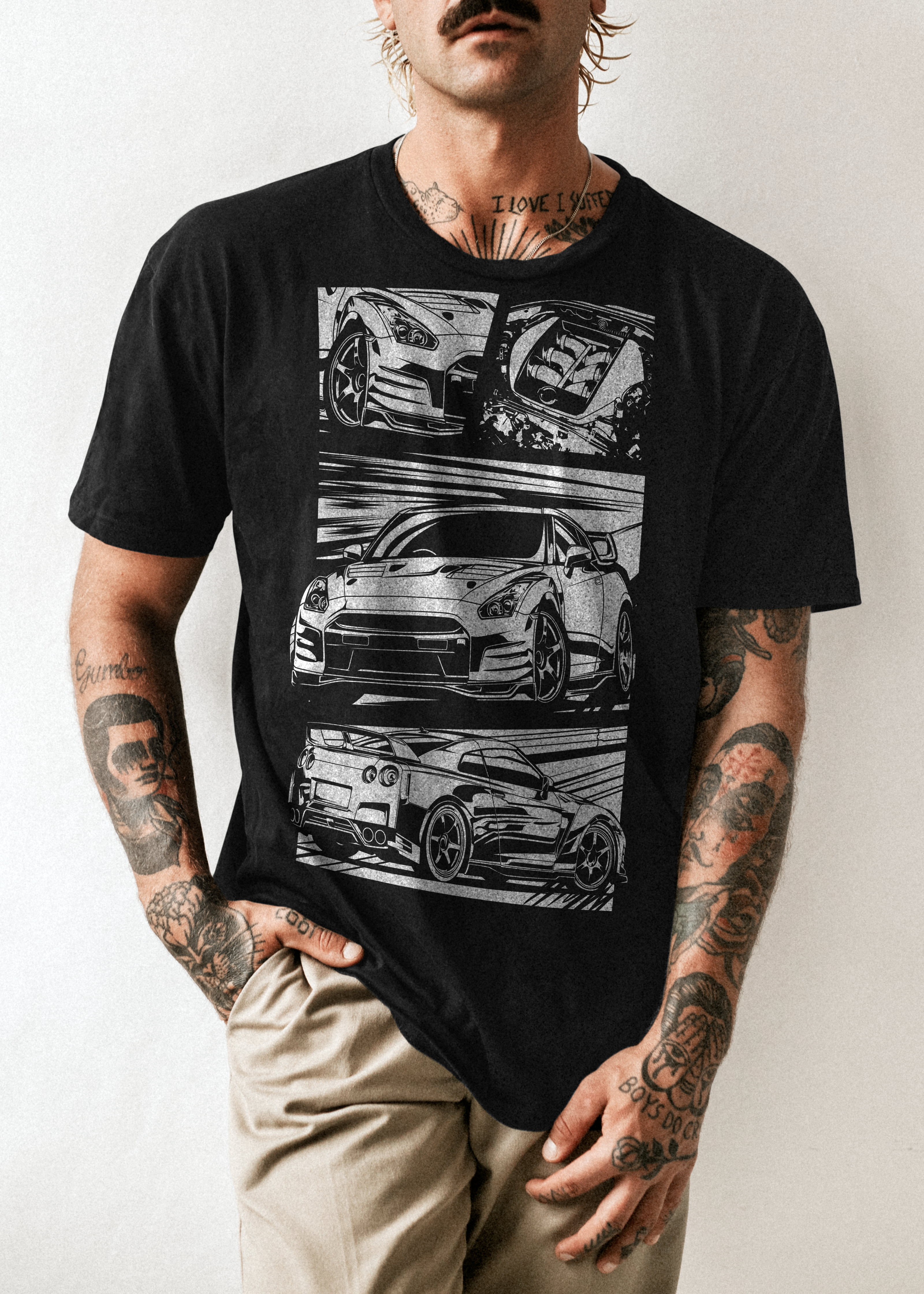 Camiseta Auto Racing Estilo