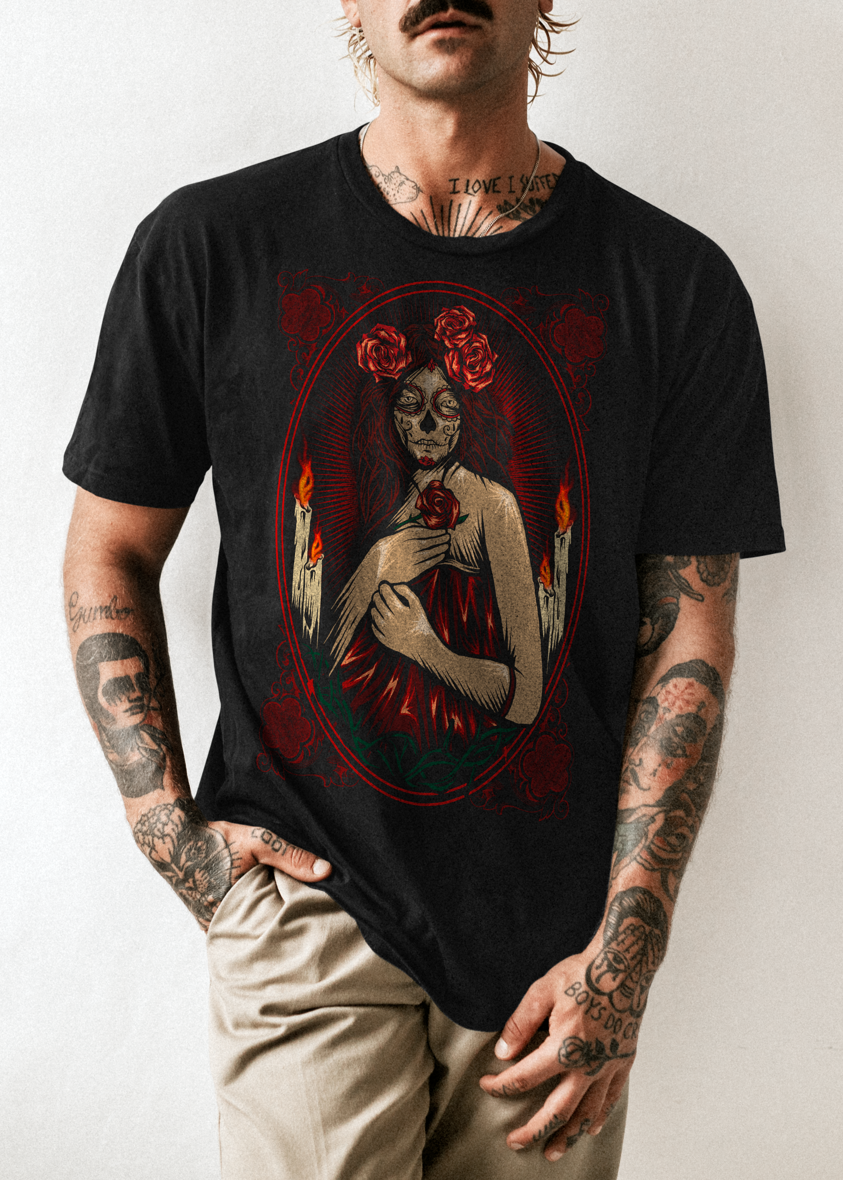 Camiseta Arte Calaveras