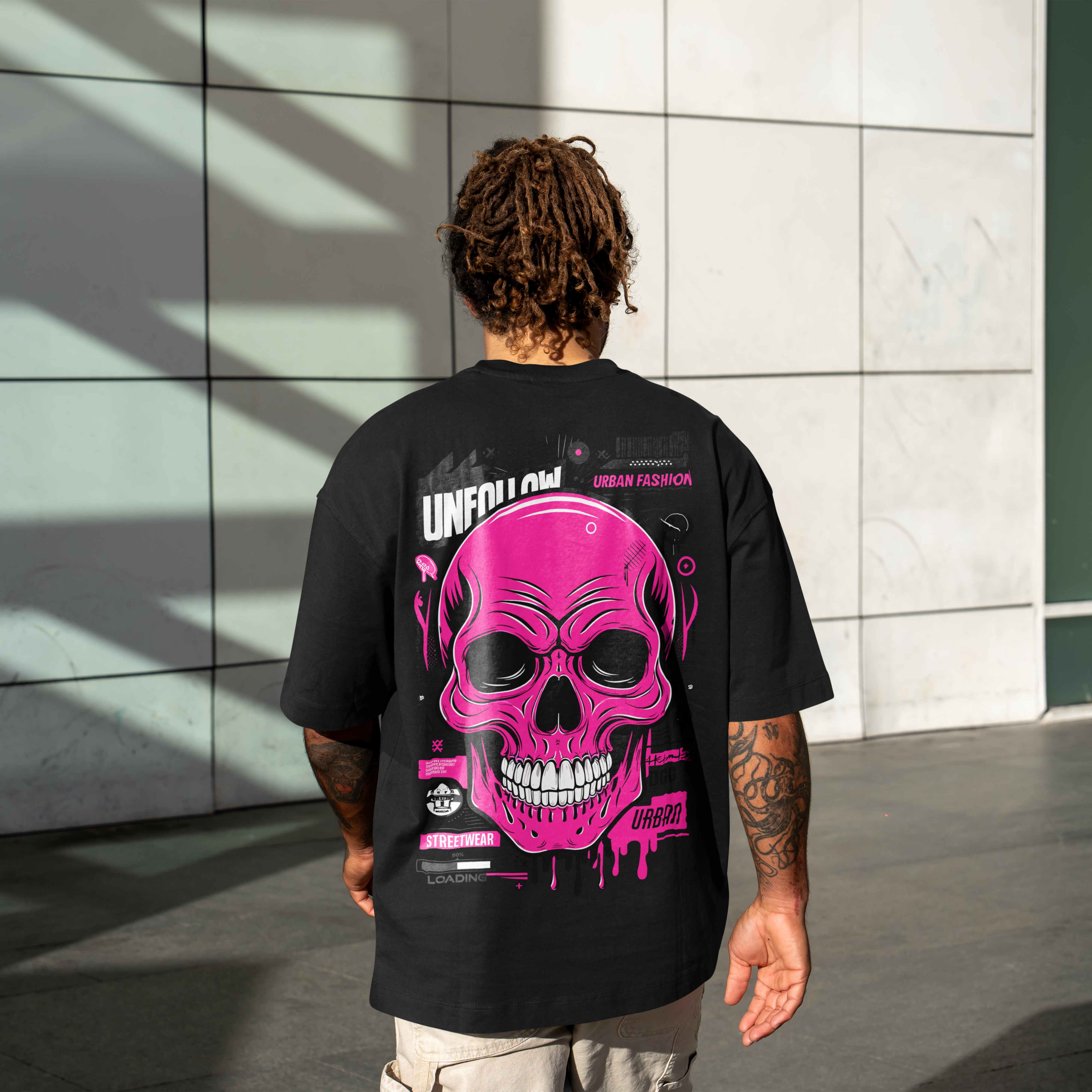Calavera Rosa Streetwear