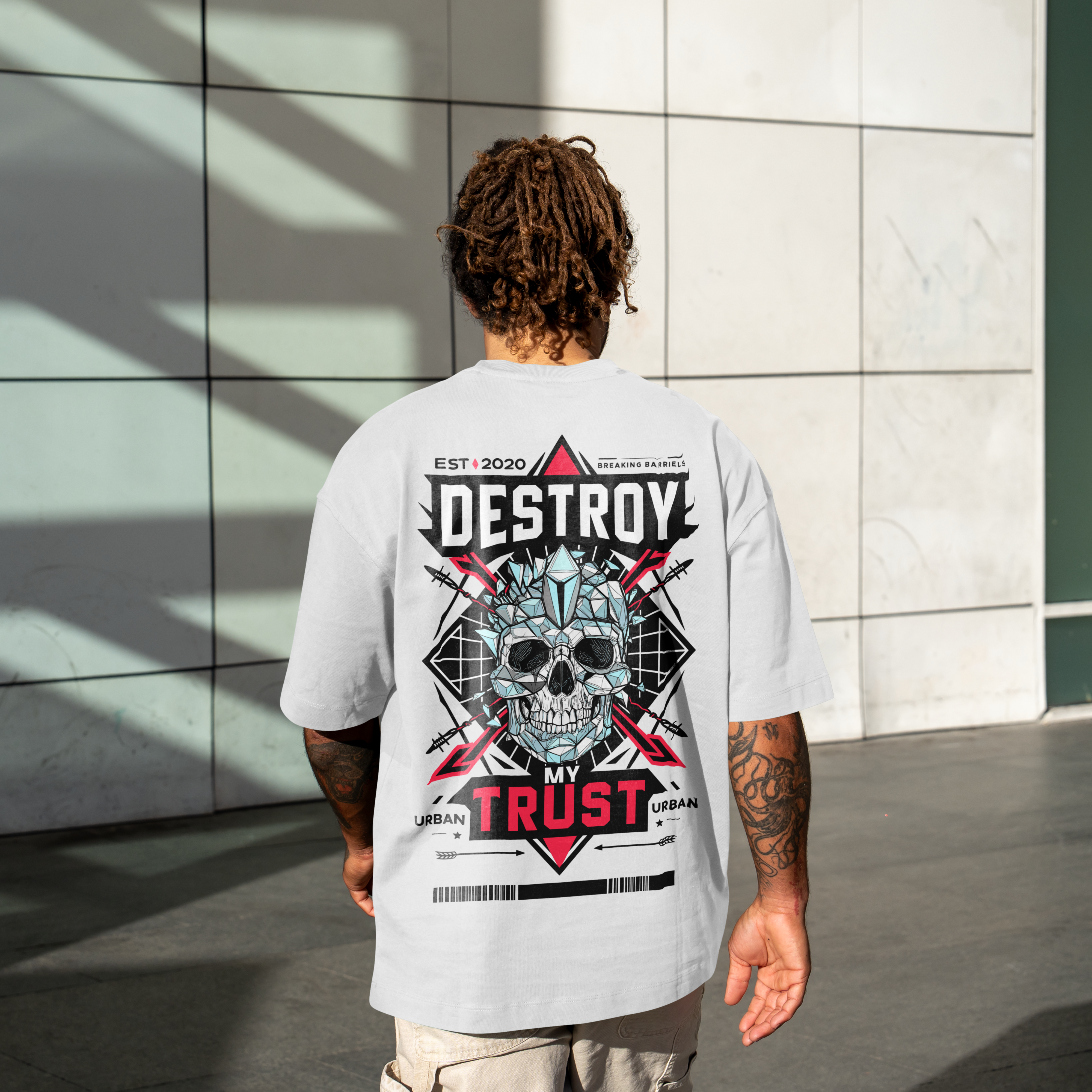 Destroy My Trust – Calavera Geométrica