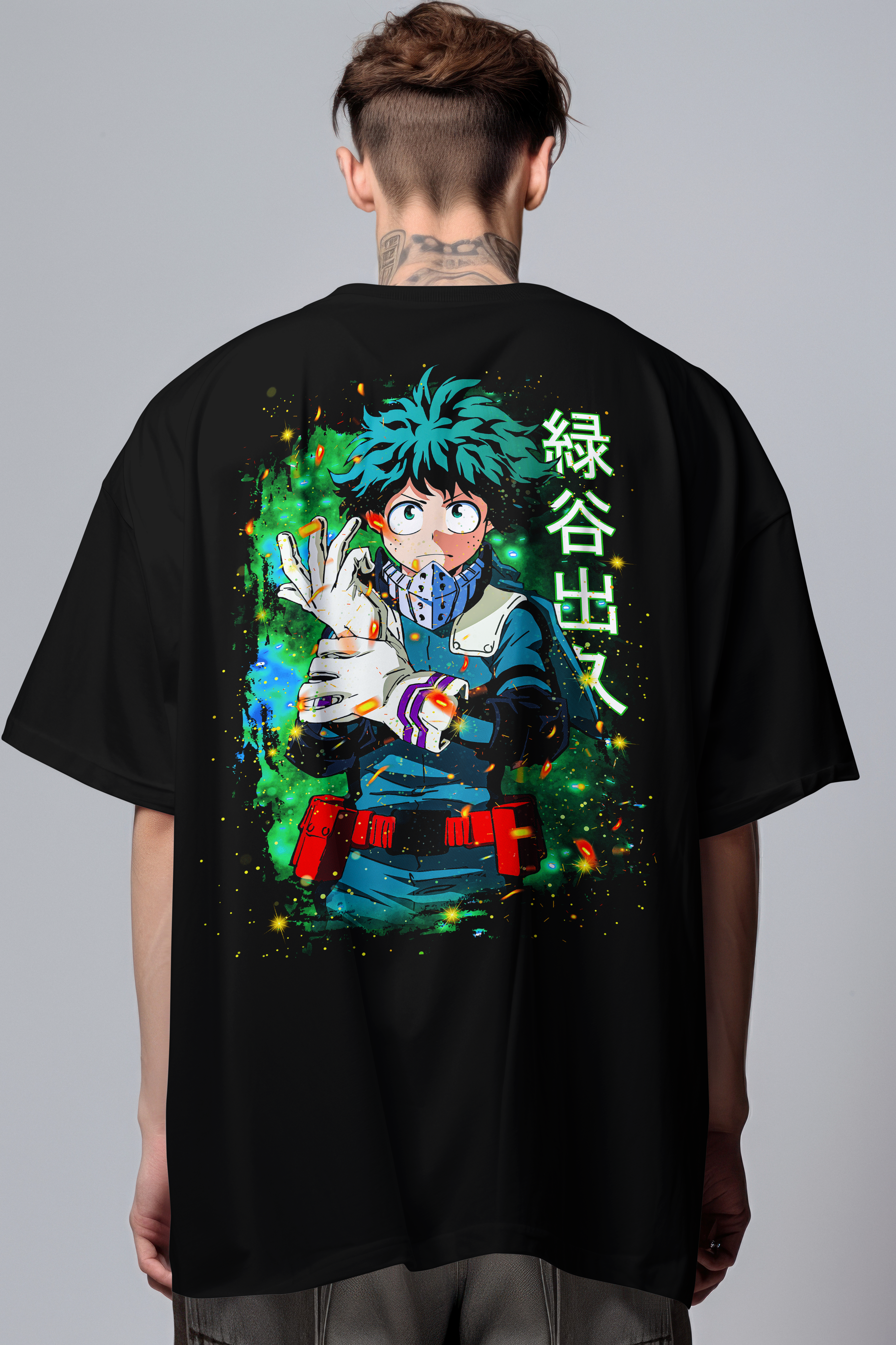 Camiseta Estilo Anime Única