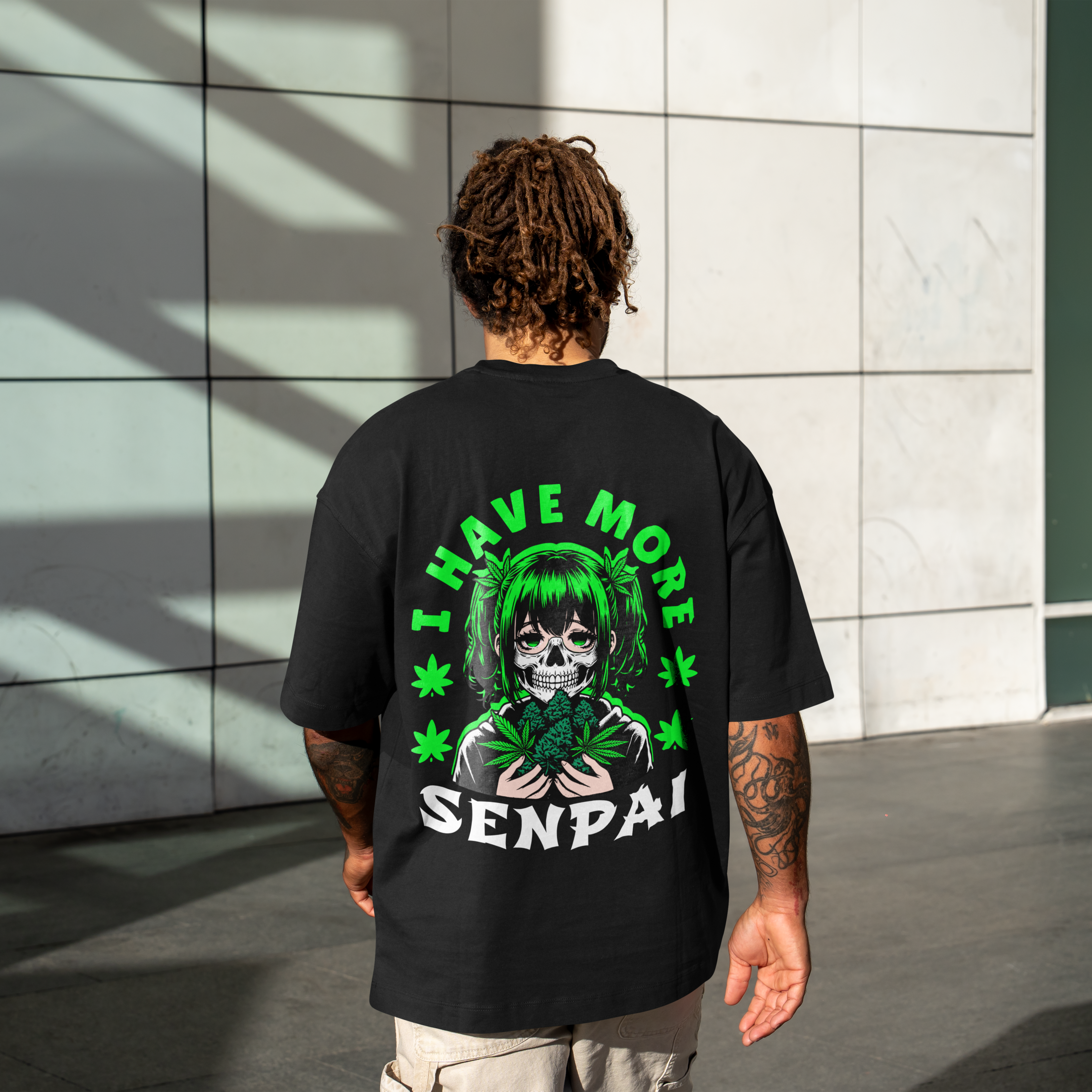 Senpai Skull Weed Vibes