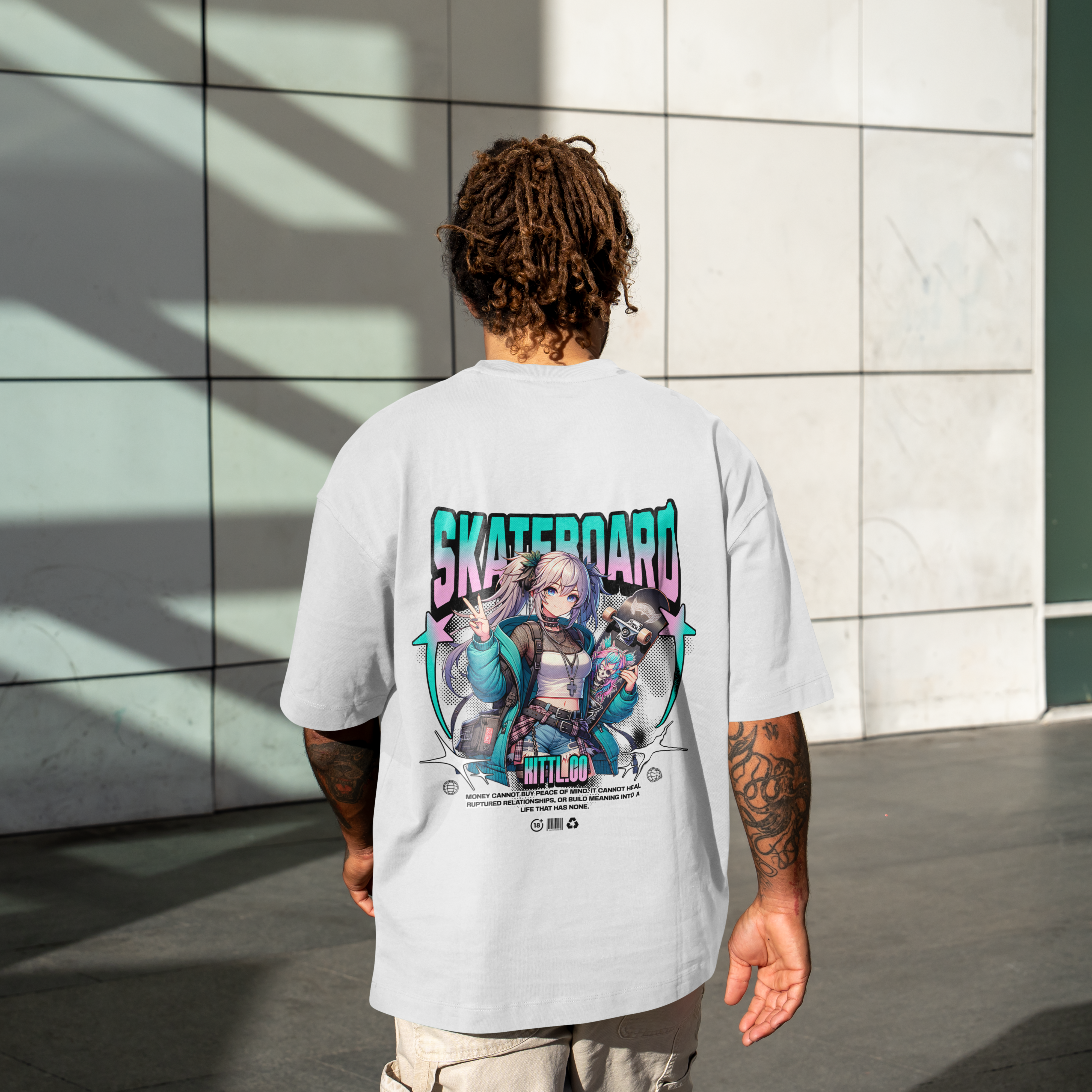 Skater Girl Anime Vibes