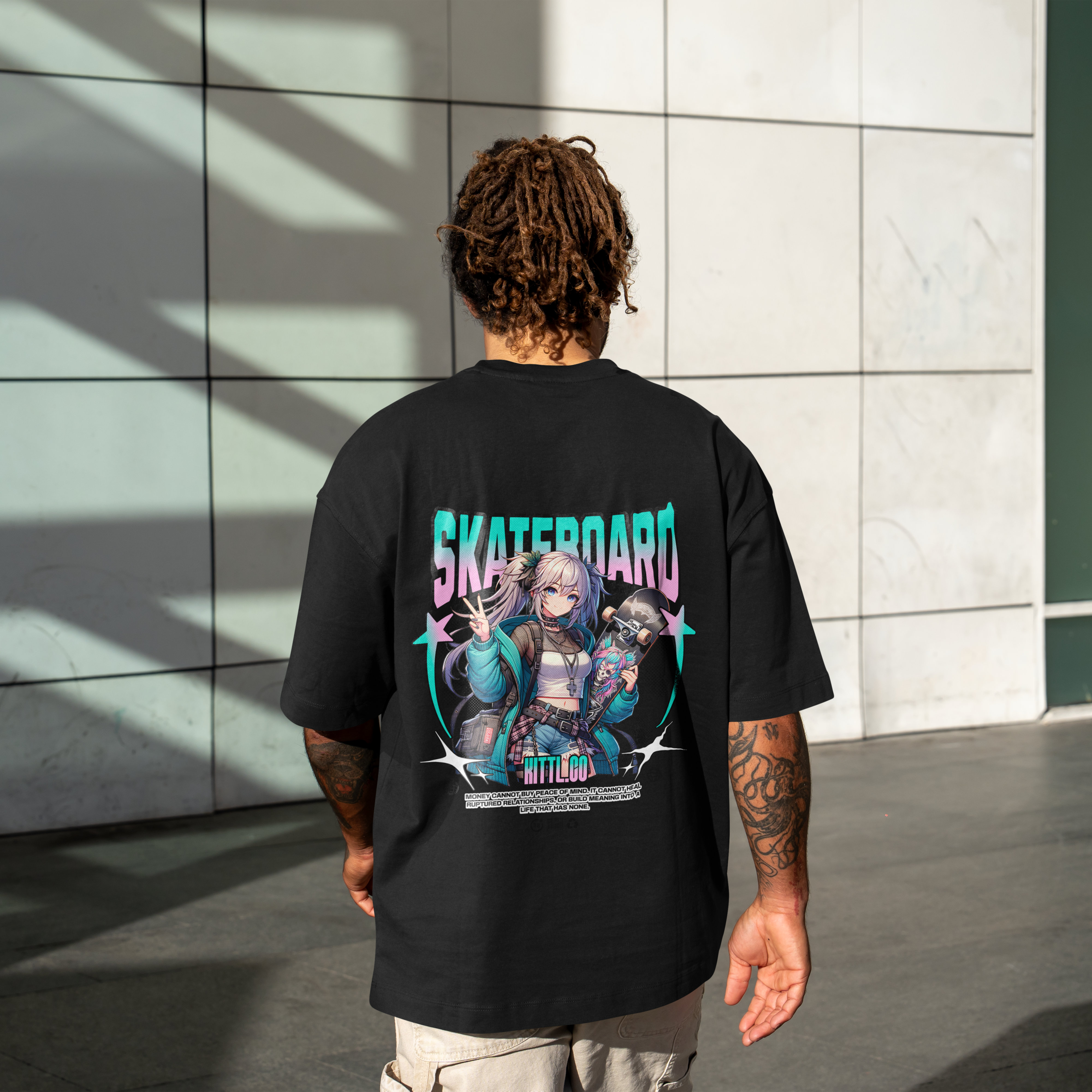 Skater Girl Anime Vibes