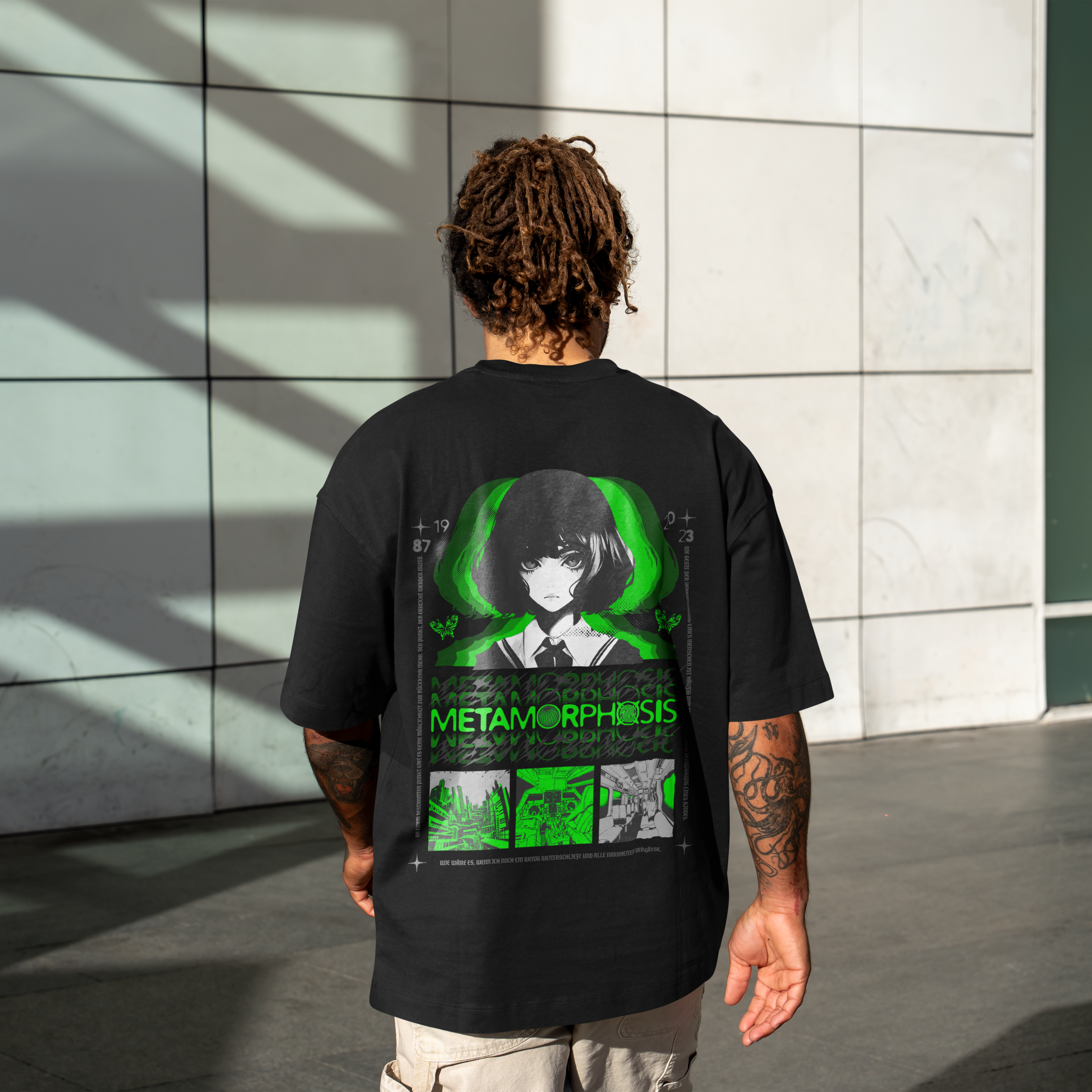 Metamorphosis: estética cyberpunk