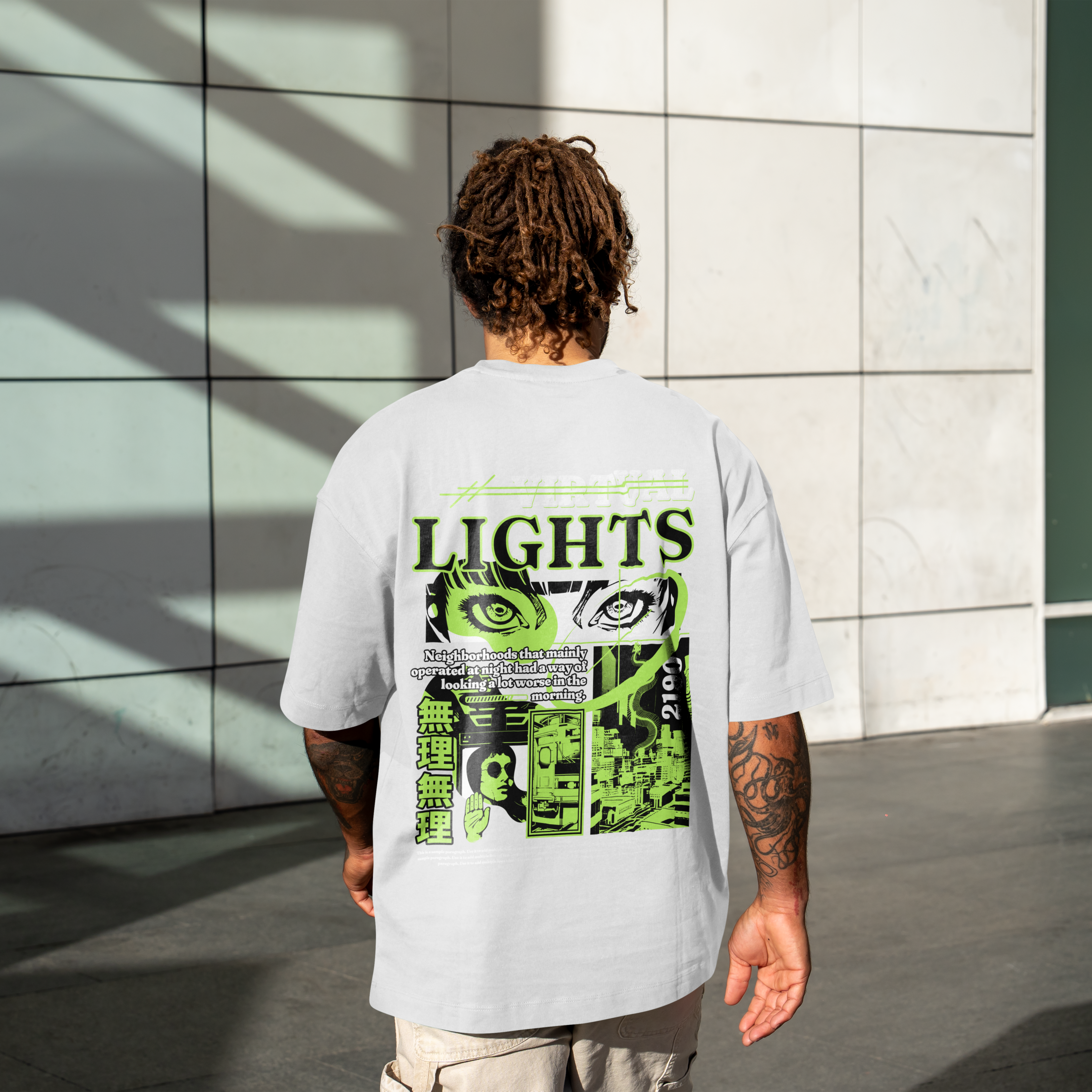 Virtual Lights: Estética Ciberpunk
